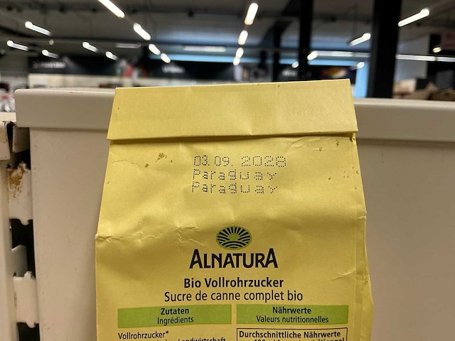 Alnatura biologische hele rietsuiker- 500g (136x) - afbeelding 3 van  4