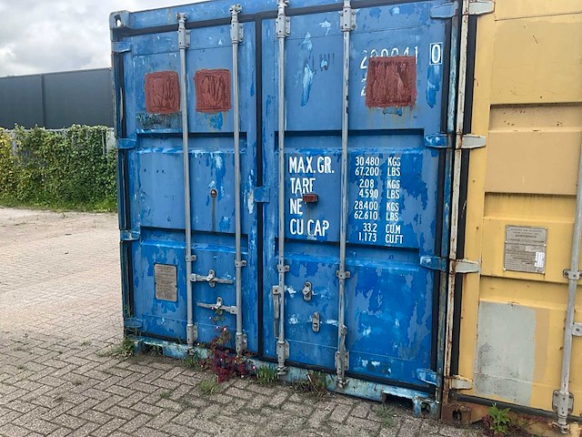 Alnu - 20 ft - opslagcontainer / zeecontainer - afbeelding 1 van  10