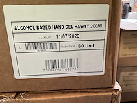 Aloe vera - alcohol based hand gel - hawyy 200 ml - schoonmaakmiddel (10x) - afbeelding 4 van  6