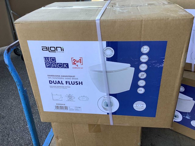 Aloni - eco - hangtoilet randloos - afbeelding 2 van  4