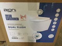 Aloni - eco5514.01 - randloze hangtoilet incl. toiletzitting - afbeelding 5 van  6