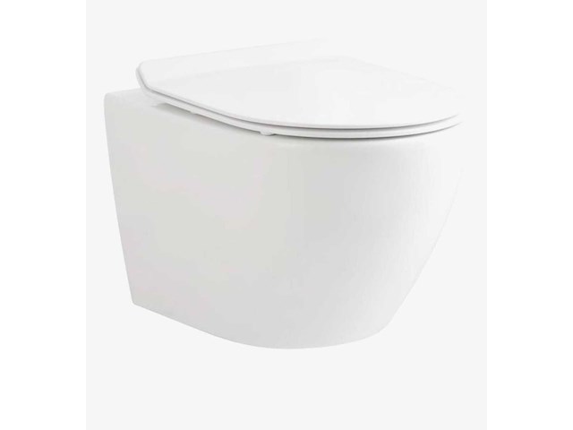 Aloni - eco5514.01 - randloze hangtoilet incl. toiletzitting - afbeelding 1 van  6