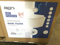 Aloni - eco5514.01 - randloze hangtoilet incl. toiletzitting - afbeelding 4 van  6