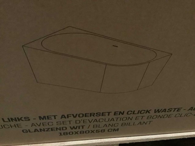Aloni - fb3400l - hoekbad links - afbeelding 4 van  7