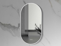 Aloni - ldhu2010-gg - spiegel met led +verwarming 100x50 cm - afbeelding 1 van  5