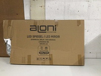 Aloni - ldhu2010-gg - spiegel met led +verwarming 100x50 cm - afbeelding 2 van  5