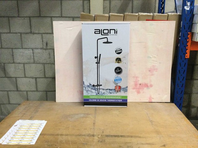 Aloni - optima rondo - regendouche set - afbeelding 2 van  5