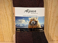 Alpaca wool blend socks - 2 pack (500x) - afbeelding 3 van  3