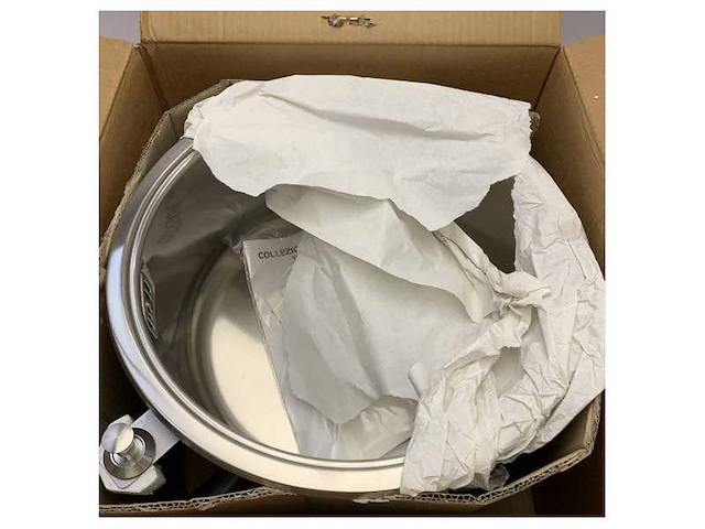 Alpes stainless steel v40d round build in sink d40 cm - afbeelding 3 van  5