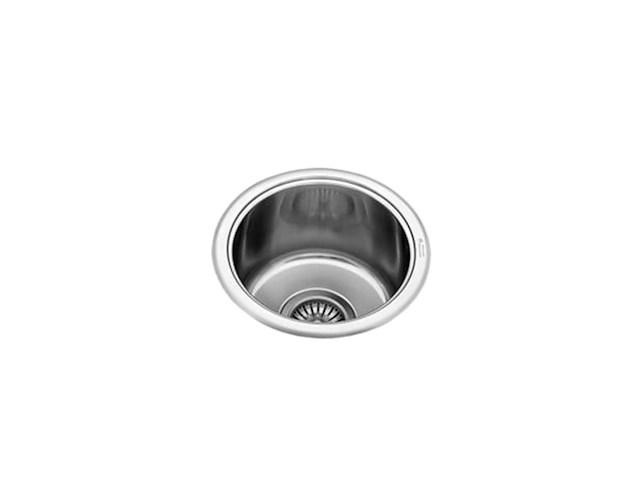 Alpes vdf 31 sink drainage basin round stainless steel - afbeelding 1 van  6
