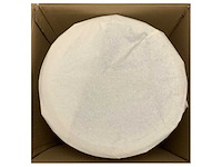 Alpes vdf 31 sink drainage basin round stainless steel - afbeelding 5 van  6