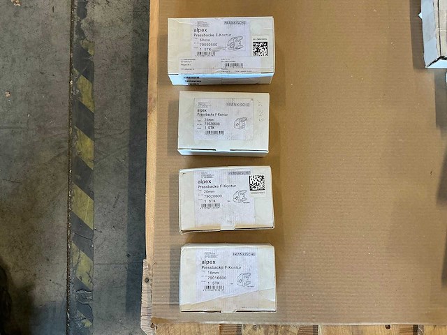 Alpex persbekkenset f-contour 50/26/20/16mm - afbeelding 2 van  6