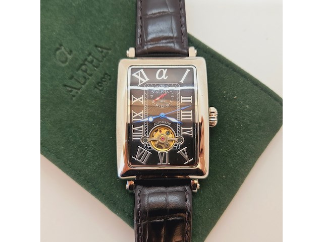 Alpha 1993 tourbiwheel automatisch herenhorloge - limited edition - afbeelding 1 van  6