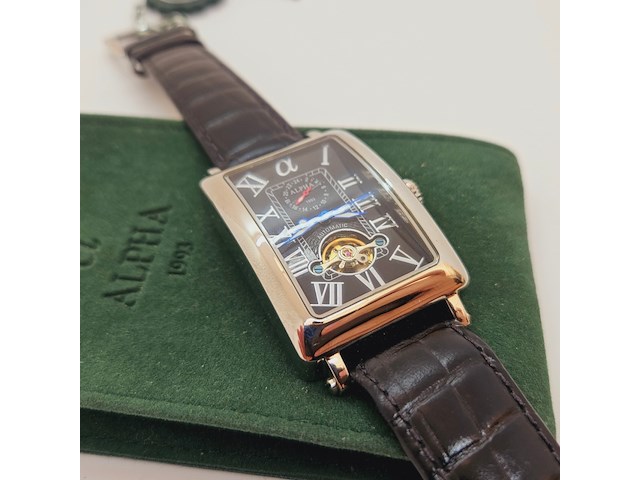 Alpha 1993 tourbiwheel automatisch herenhorloge - limited edition - afbeelding 2 van  6