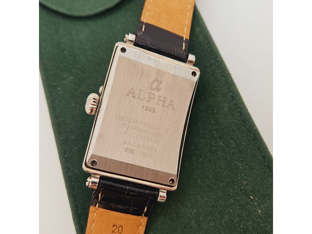 Alpha 1993 tourbiwheel automatisch herenhorloge - limited edition - afbeelding 5 van  6