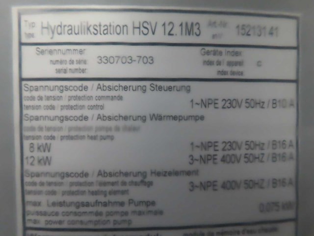 Alpha innotec - hsv 12kw - hydraulisch station - afbeelding 4 van  8