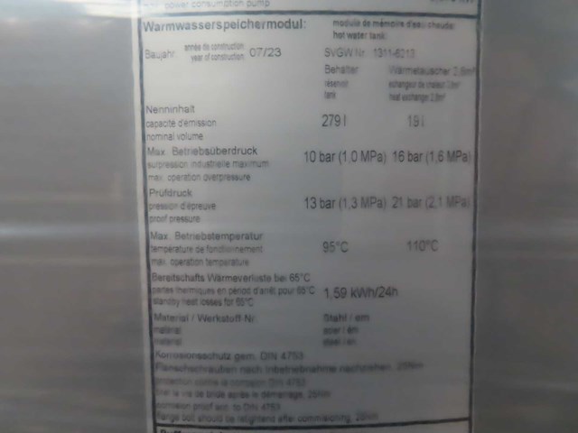 Alpha innotec - hsv 12kw - hydraulisch station - afbeelding 5 van  8