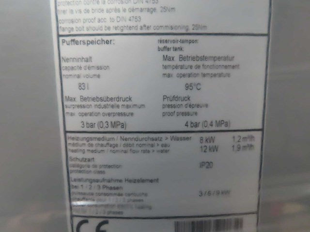 Alpha innotec - hsv 12kw - hydraulisch station - afbeelding 6 van  8