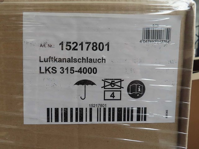 Alpha innotec - lks 315-4000 - luchtslang (4x) - afbeelding 3 van  3