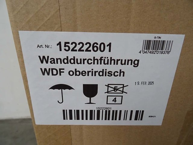 Alpha innotec - wanddoorvoer (6x) - afbeelding 3 van  3