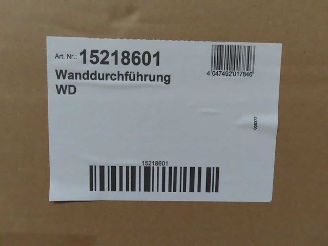 Alpha innotec - wd - wanddoorvoer - afbeelding 3 van  3