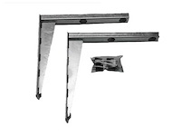 Alpha innotec - wks - verzinkte wandconsole (4x) - afbeelding 1 van  1