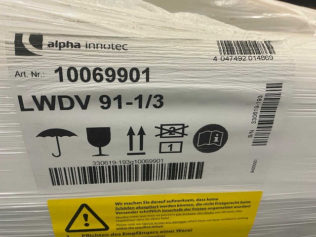 Alpha innotec hsdv 9m-1/3 warmtepompset - afbeelding 3 van  13