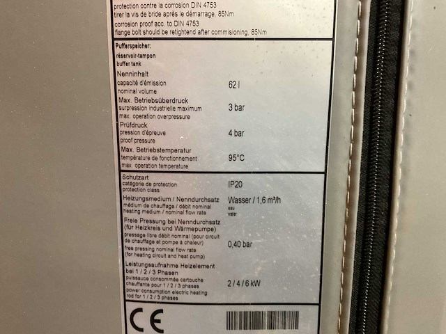 Alpha innotec hydrauliktower dual htd/s warmtepompboiler - afbeelding 6 van  7