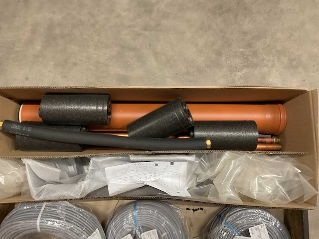 Alpha innotec wdf 15070001 wanddoorvoerset - afbeelding 1 van  1