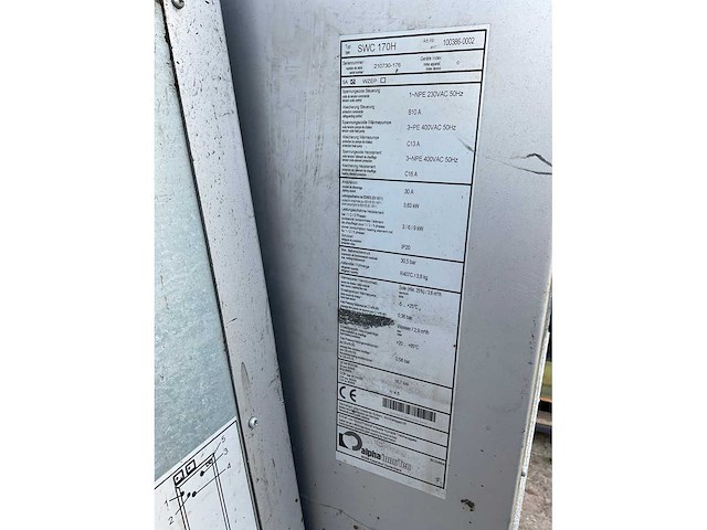 Alpha innovatie tec swc 170h warmtepomp - afbeelding 5 van  5
