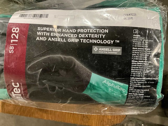 Alphatec 58/128 partij werkhandschoenen - afbeelding 2 van  3