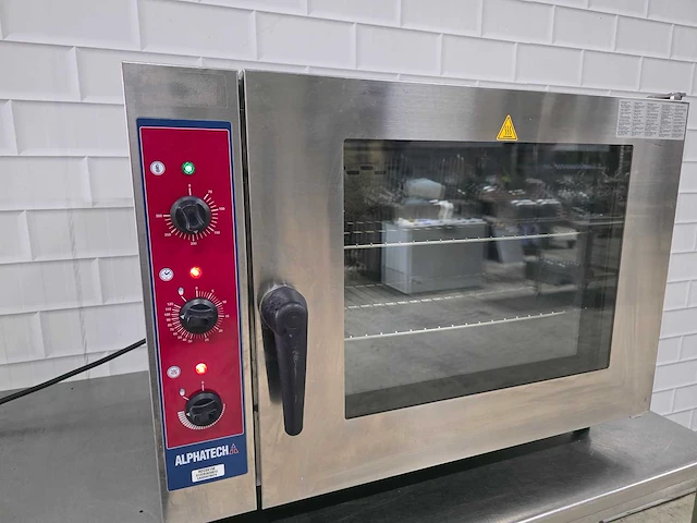 Alphatech - lx reco51m - rvs heteluchtoven 5 plaats - afbeelding 7 van  7