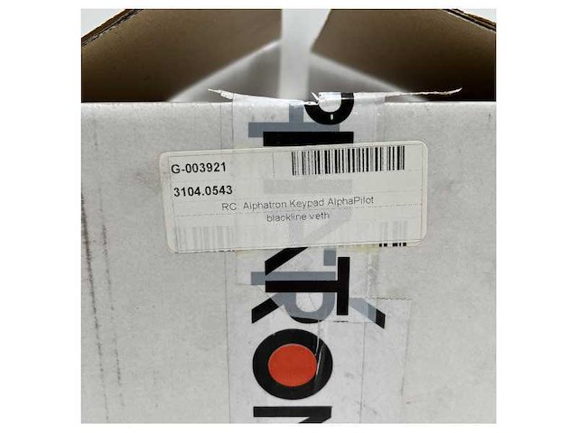 Alphatron alpha pilot keypad control unit - 3104.0543 - afbeelding 9 van  13
