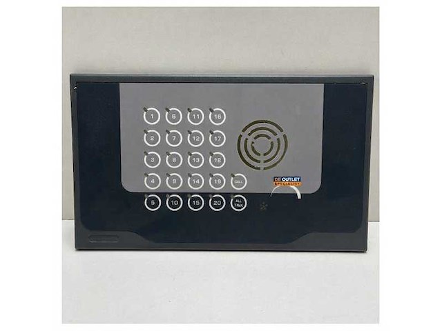Alphatron alphacall frontpanel bezel black - grey - g-002431 - afbeelding 5 van  5