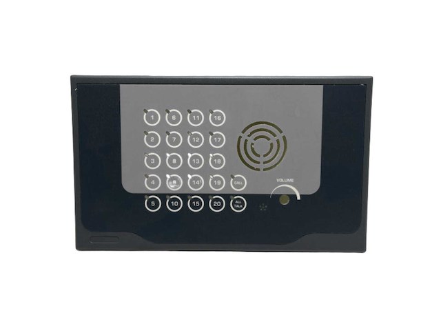 Alphatron alphacall frontpanel bezel black - grey - g-002431 - afbeelding 1 van  5