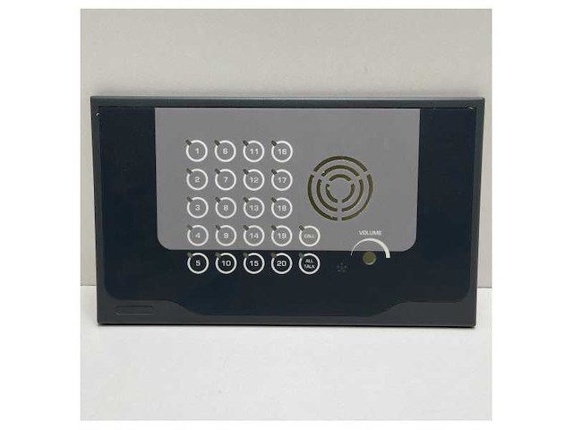 Alphatron alphacall frontpanel bezel black - grey - g-002431 - afbeelding 2 van  5