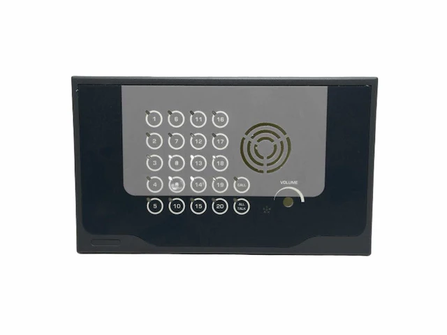 Alphatron alphacall frontpanel bezel black - grey - g-002431 - afbeelding 1 van  5
