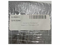 Alphatron alphacall frontpanel bezel black - grey - g-002431 - afbeelding 3 van  5