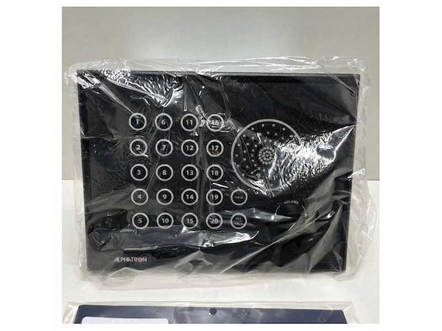 Alphatron alphacall ph intercom 20 line black - 3210.1076 - afbeelding 3 van  6