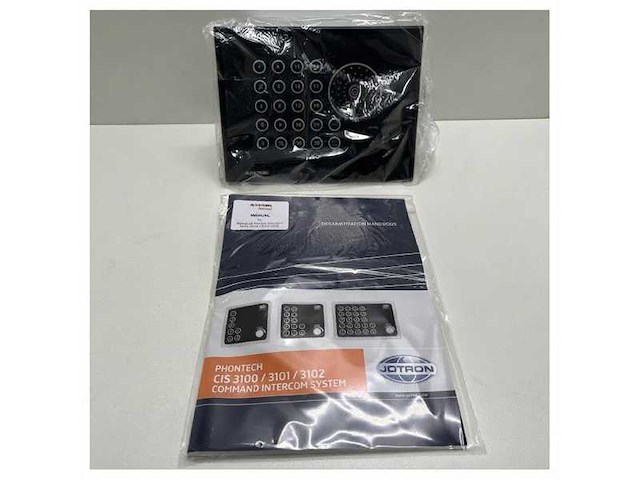 Alphatron alphacall ph intercom 20 line black - 3210.1076 - afbeelding 3 van  3