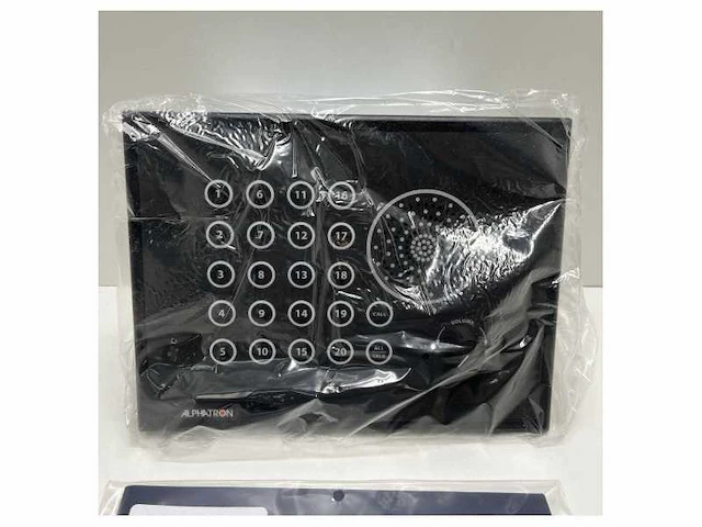 Alphatron alphacall ph intercom 20 line black - 3210.1076 - afbeelding 3 van  6
