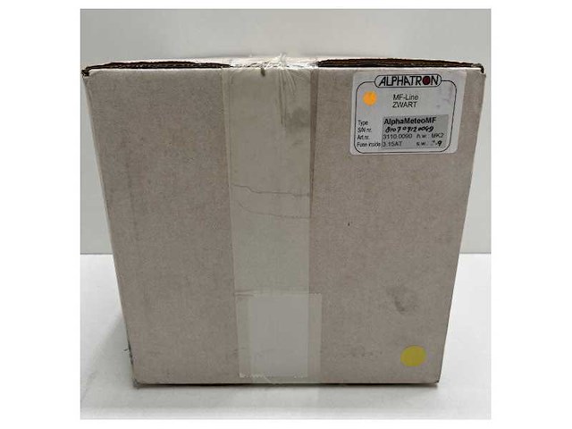 Alphatron alphameteo mf mk2 black weather station display - afbeelding 6 van  6