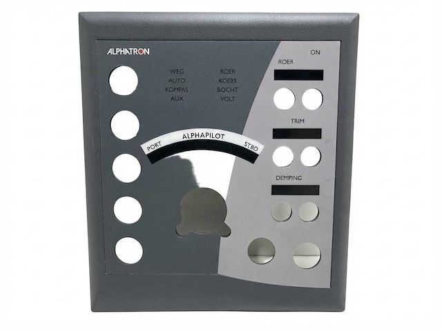 Alphatron alphapilot mc frontpanel bezel black - g-002675 - afbeelding 1 van  4