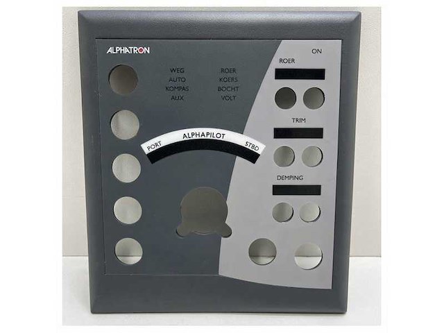 Alphatron alphapilot mc frontpanel bezel black - g-002675 - afbeelding 2 van  4