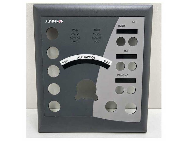 Alphatron alphapilot mc frontpanel bezel black - g-002675 - afbeelding 4 van  4