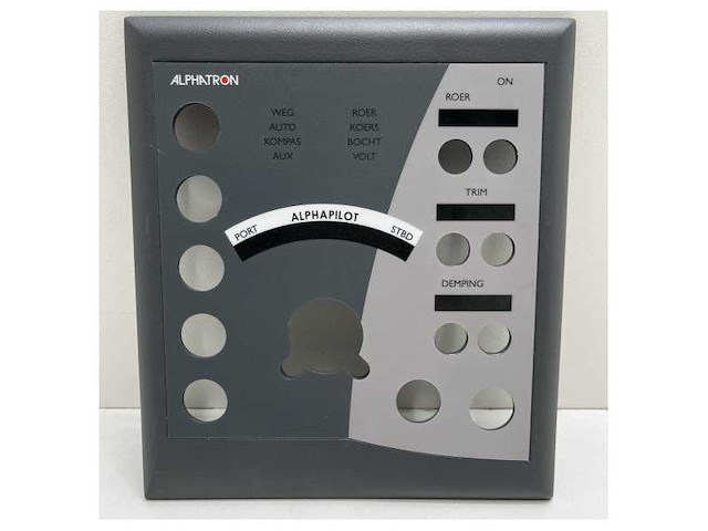 Alphatron alphapilot mc frontpanel bezel black - g-002675 - afbeelding 4 van  4