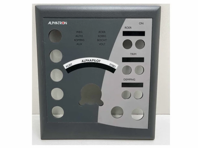Alphatron alphapilot mc frontpanel bezel black - g-002675 - afbeelding 1 van  4