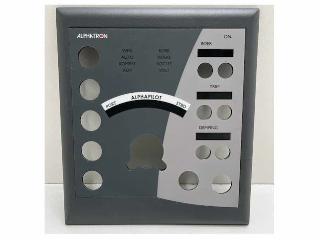 Alphatron alphapilot mc frontpanel bezel black - g-002675 - afbeelding 4 van  4