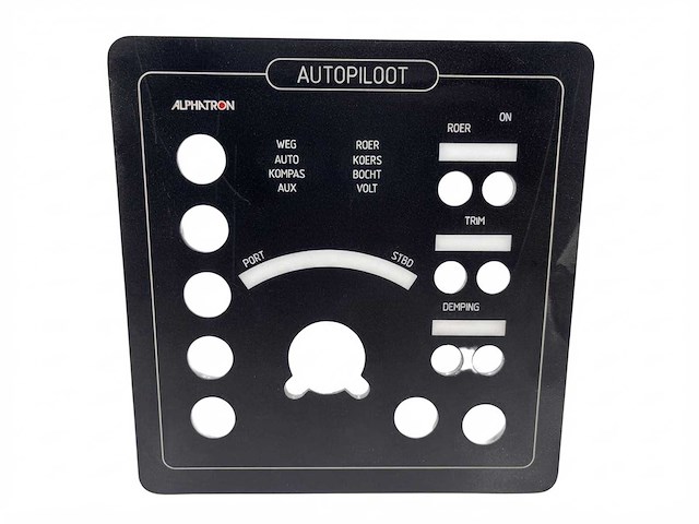Alphatron alphapilot mc housing bezel black - g-002687 - afbeelding 1 van  3
