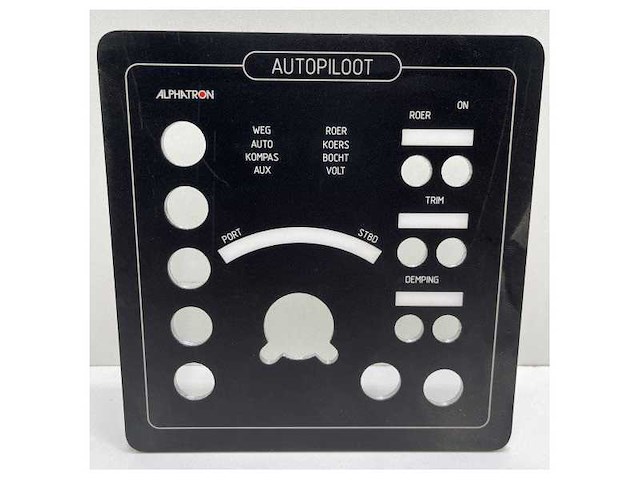 Alphatron alphapilot mc housing bezel black - g-002687 - afbeelding 2 van  3